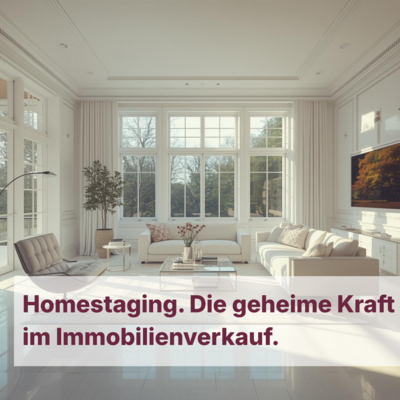 Homestaging Immobilienverkauf aufmöbeln schneller Verkauf besserer Preis